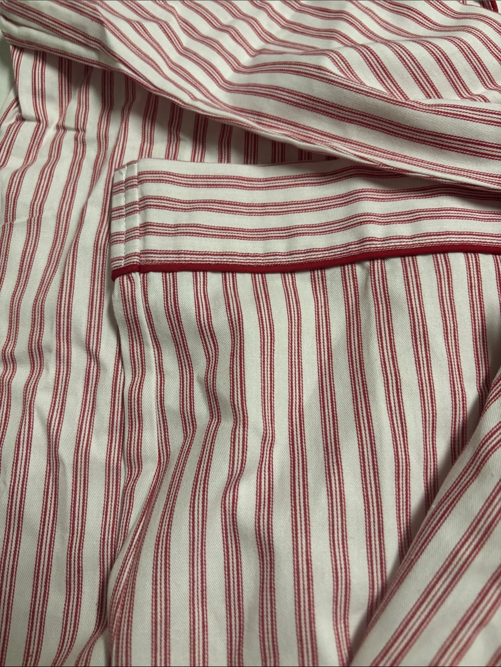 NWT Petite Plume Red & White Striped Pajama Set - Women's XS - Picture 6 of 6